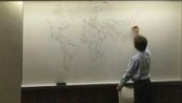 Fejből rajzolta le a világtérképet egy kisfiú