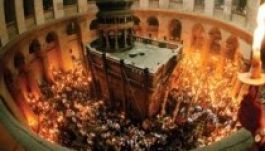 Ortodox húsvét: tízezrek gyűltek össze Jeruzsálemben