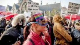 Kirakataikért tüntettek a holland szexmunkások