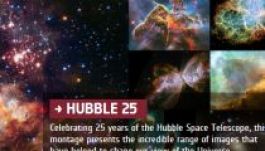 Huszonöt éves a Hubble űrtávcső (VIDEÓ)