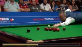 Sznúker-vb: a négyszeres bajnok vezet a csúcsmeccsen
