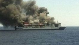 Több mint 150 ember menekítettek ki egy kigyulladt kompról Mallorcán