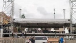 Készül a nagy bulira Sepsiszentgyörgy