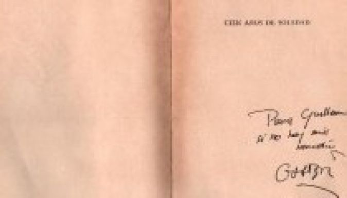 Könyvvásáron loptak el egy dedikált Márquez-kötetet