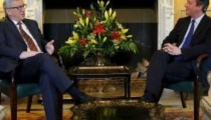 Az EU-reformokról beszélgetett Juncker és Cameron