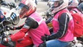 Női motoros felvonulást tartottak Budapesten