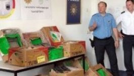 Négy mázsa kokaint találtak banánba rejtve az Aldiban