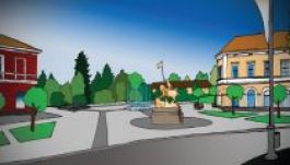 Péntektől kezd átalakulni a sepsiszentgyörgyi főtér