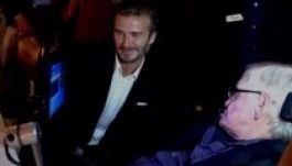 Stephen Hawking megviccelte David Beckhamet