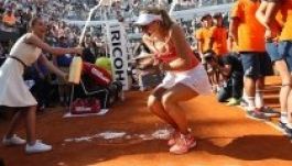 Sarapovának volt ellenszere a „futógép” Suarez-Navarróra