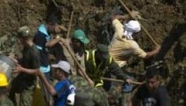 Negyvenöt embert ölt meg a sárlavina Kolumbiában