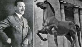 Megtalálták Hitler lószobrait