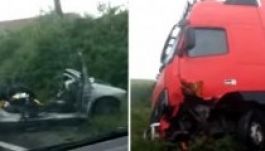 Balesetezett a csíksomlyói búcsúról hazautazó magyar házaspár (VIDEÓ)