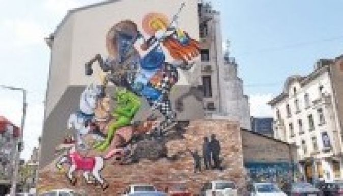 Az ortodoxok győztek: lemeszelték a Szent György-falfestményt