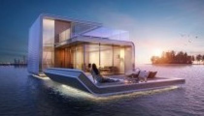 Ilyen csodákkal vár a vízen fekvő luxusház