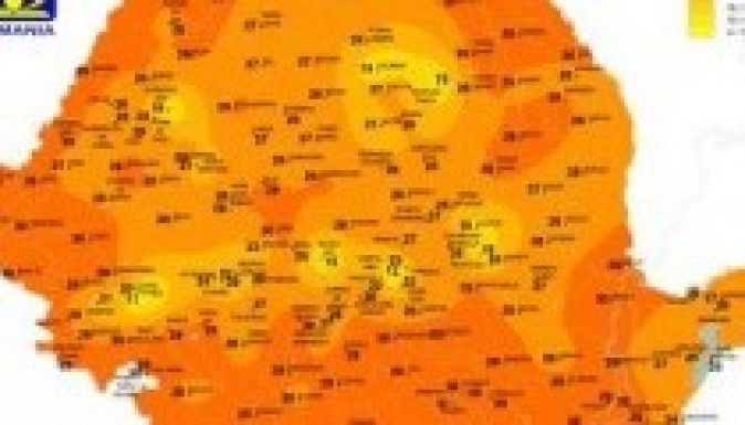 Az egész országra kiterjedő hőségriadó van érvényben