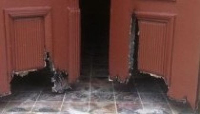 Megpróbálták felgyújtani a tornyai római katolikus templomot