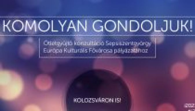 Kolozsváron is bemutatta kulturális fővárosi pályázatát Szentgyörgy