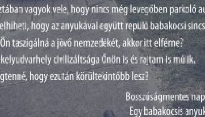 Babakocsis „autórobbantásra” készülnek Székelyudvarhelyen