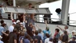 Hatméteres fémlemez zuhant a nézők fejére a Roland Garroson