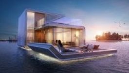 Ilyen csodákkal vár a vízen fekvő luxusház