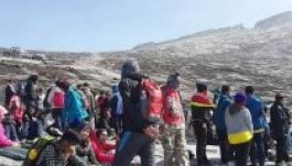 Földrengés volt Borneón, 145 hegymászó a Kinabalu csúcson rekedt