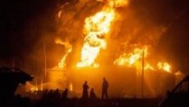 Már négyen haltak meg a Kijev mellett kigyulladt kőolajraktárnál