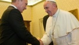 Putyin és Ferenc pápa pár dologban egyetértett