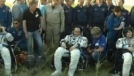 A kudarcok után sikeresen visszatért a Földre három űrhajós