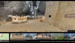 Járja be virtuálisan a tordai sóbányát