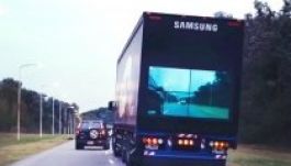 Átlátszó kamionokat szeretne a Samsung (VIDEÓ)