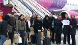 Húszmilliomodik romániai utasát ünnepelte a Wizz Air