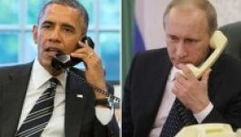 Telefonon beszélgetett Putyin és Obama a válságövezetekről