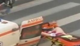 Villamosmegállóban szült egy nő Temesváron (VIDEÓ)