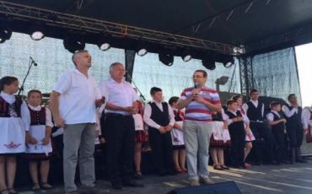 Pro Búzásbesenyő-kitüntetést kapott a hétvégén Borbély Lászlót