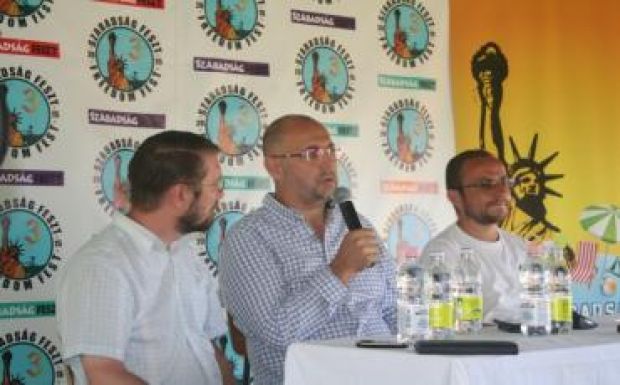 A kivándorlás ellenszeréről beszélt Kelemen a Szabadság Feszten