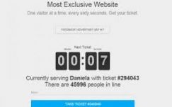 A legexkluzívabb honlapot egyszerre csak egy ember nézheti
