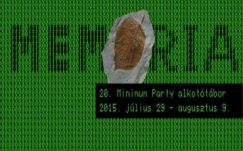 A memória lesz a 20. Minimum Party alkotótábor központi témája