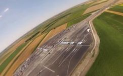 Így néz ki madártávlatból a román-magyar határátkelő