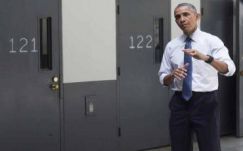 Börtönlátogatáson volt Obama - az USA elnökei közül elsőként