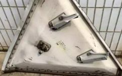 Lakott területre zuhant egy Boeing-alkatrész