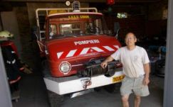 Csak pecséteket kért a hatóságoktól a kóbori önkéntes tűzoltók francia parancsnoka