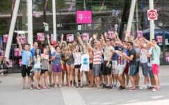 Tarolt a Campus Fesztiválon a KMDSZ Sportiroda