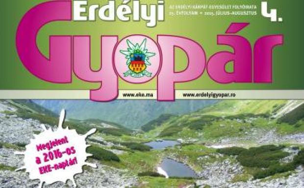 Megjelent az Erdélyi Gyopár idei negyedik lapszáma
