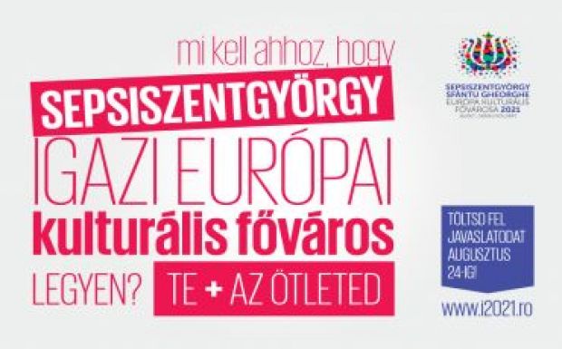 Kulturális programjavaslatokat várnak Sepsiszentgyörgyön