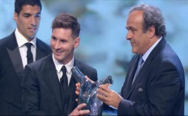 Másodszor választotta az UEFA Lionel Messit az év játékosának