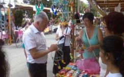 Borbély László a hagyományos helyi mesterségek életben tartását szorgalmazta