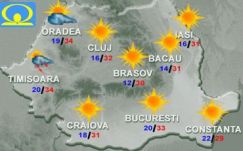 Meleg lesz továbbra is az idő a hét elején