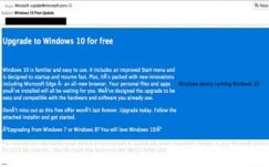E-mailes átverés terjed a Windows 10 frissítéséről