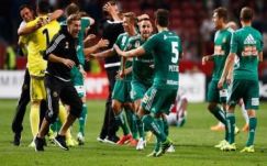 A Bécsi Rapid kiütötte a BL-ből az Ajaxot